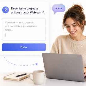 Constructor Web con IA: genera páginas web sin saber programar