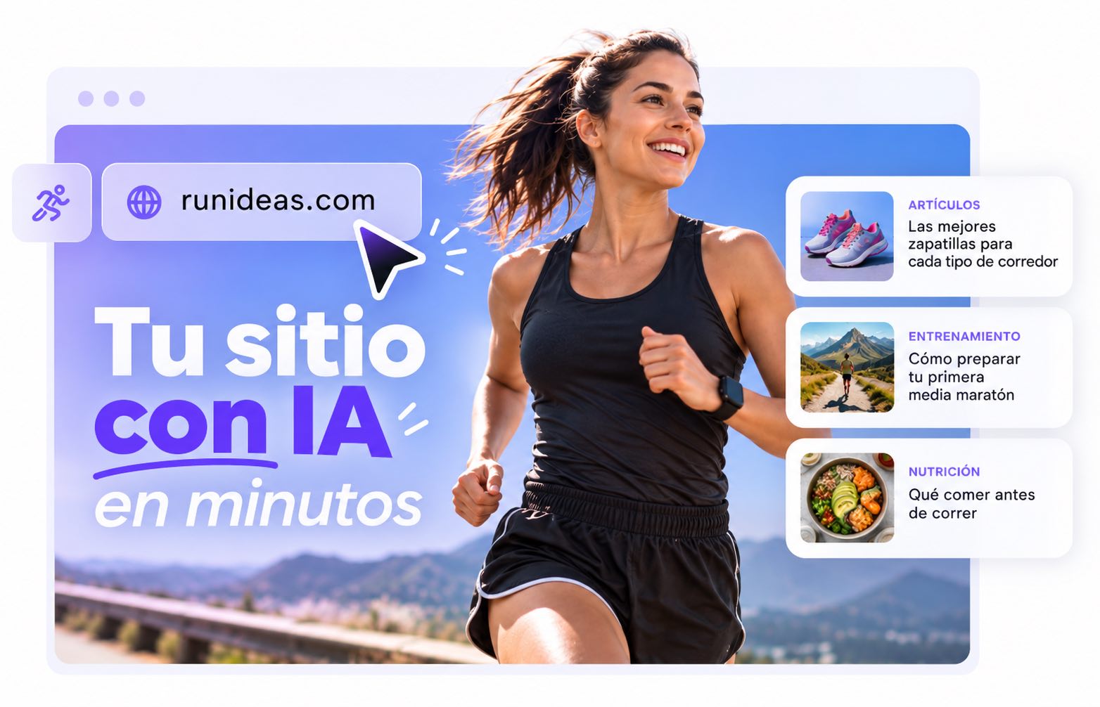 Hosting en españa con constructor web con IA